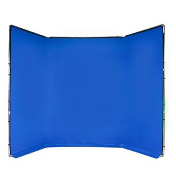 Manfrotto Chroma Key FX 4x2.9m Background Kit Blue (MLBG4301KB)
