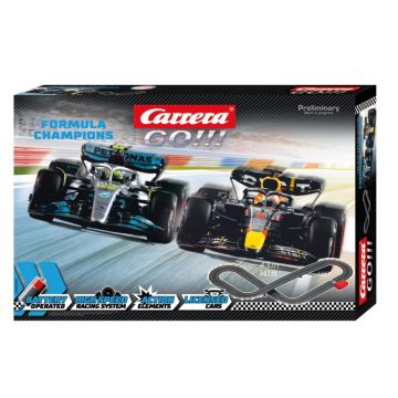 Carrera Go!! Max Verstappen Racetrack Circuit Zandvoort - Lewis Hamilton - Red Bull - Mercedes (4007486635180)