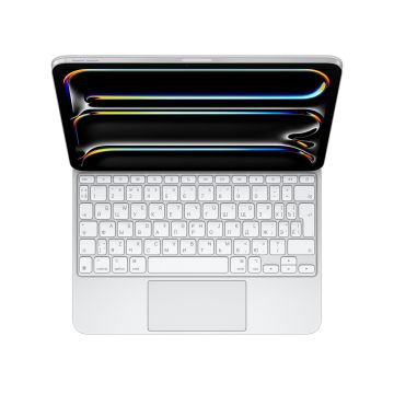 Apple iPad Pro 11" (2024) Magic Keyboard White - RUS (MWR03RS/A)