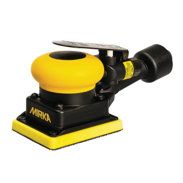Mirka OS 343CV 75 x 100 mm Central Vacuum 3.0 mm orbit Pneimatiskā Slīpmašīna