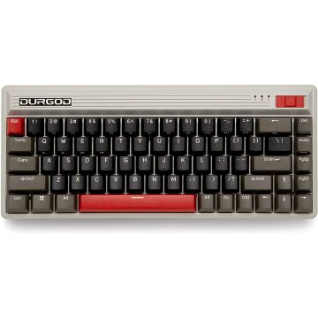 Durgod Fusion Steam Cherry MX Speed Silver Wireless US (DUR-FSN-SLV/STM)