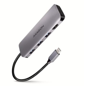 Axagon USB-C 5-in-1 Hub 0.2m HMC-HCR3A (HMC-HCR3A)