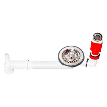 Franke Set Waste Kit and Overflow Single 1 (112.0596.031)