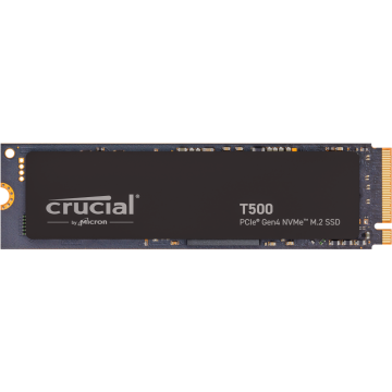 Crucial T500 NVMe SSD, PCIe 4.0 M.2 Type 2280 - 2TB (CT2000T500SSD8)