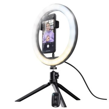 Trust Mobile Accessory Ring Light Green Screen Kit (24881)